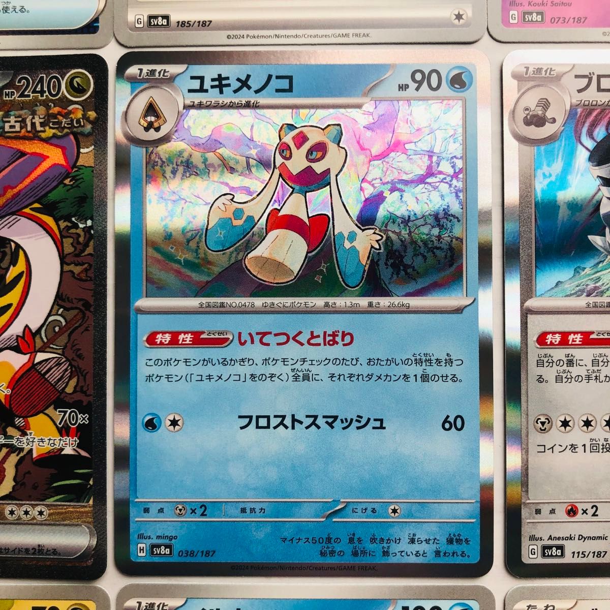 ポケモンカード ポケカ SAR タケルライコEX 222/187 テラスタル ポケモンカード ポケカ SAR タケルライコEX 222/187 テラスタル