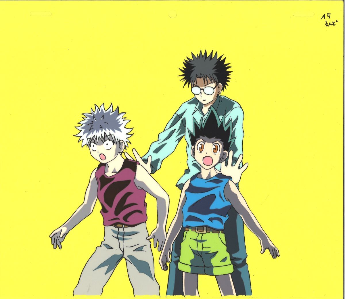 HUNTER×HUNTER ハンターハンター ゴン セル画 動画 原画 冨樫 HUNTER×HUNTER ハンターハンター ゴン セル画 動画 原画 冨樫