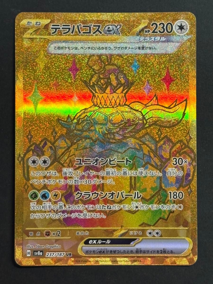 ポケモンカード テラスタルフェス テラパゴスexUR サーフゴーex ポケモンカード テラスタルフェス テラパゴスexUR サーフゴーex