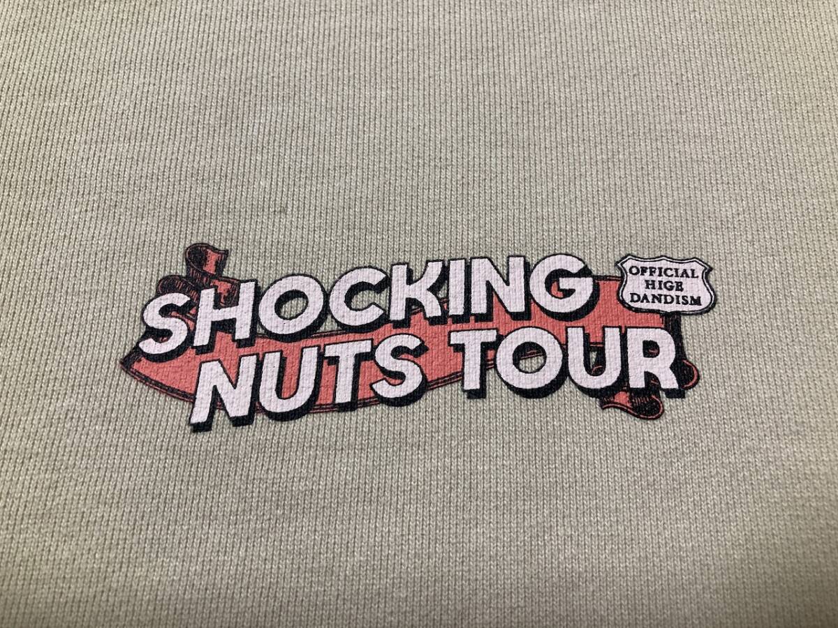 ★Official髭男dism スウェット L トレーナー 髭男 オフィシャル髭ダンディズム SHOCKING MUTS TOUR ミュージシャン バックプリント