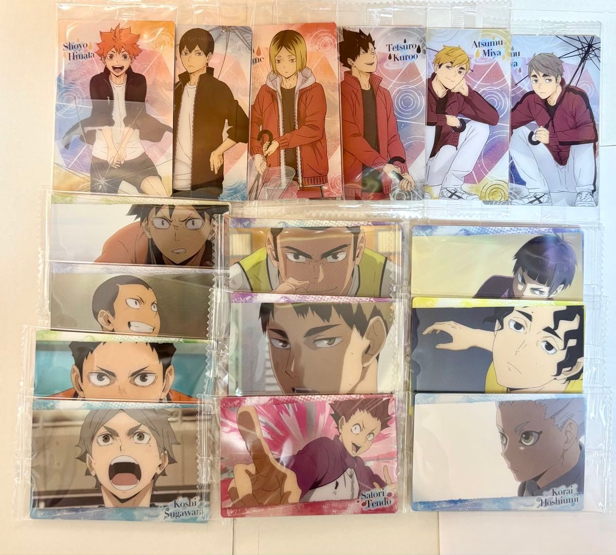 ハイキュー ウエハース5 キャラクターカード 16枚|Yahoo!フリマ ハイキュー ウエハース5 キャラクターカード 16枚|Yahoo!フリマ
