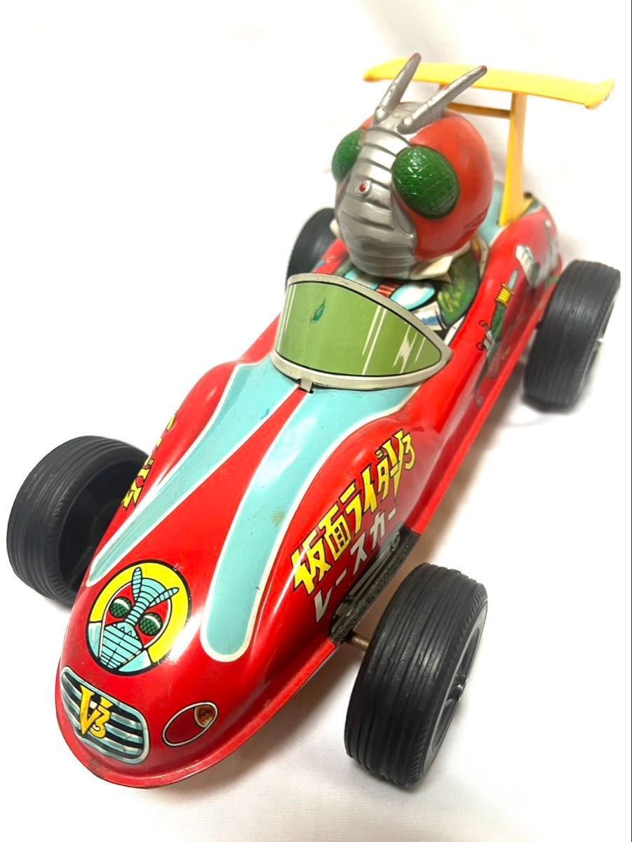 美品】マスダヤ モダントイズ 仮面ライダーv3レースカー 美品】マスダヤ モダントイズ 仮面ライダーv3レースカー