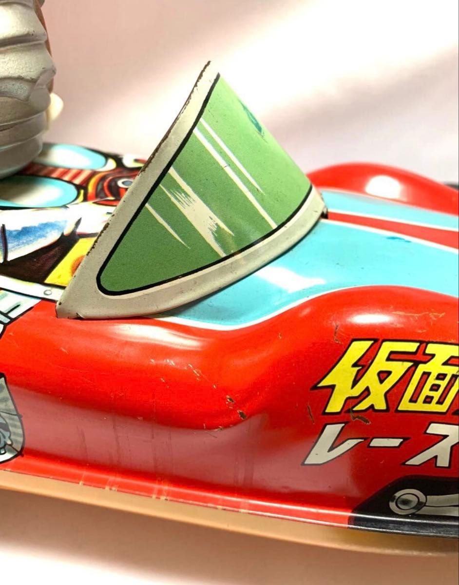 美品】マスダヤ モダントイズ 仮面ライダーv3レースカー 美品】マスダヤ モダントイズ 仮面ライダーv3レースカー