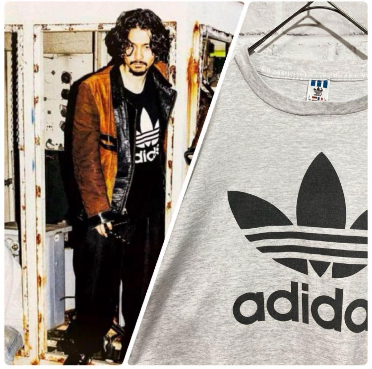 619【常田大希 着用】adidas アディダス Tシャツ メンズ 619【常田大希 着用】adidas アディダス Tシャツ メンズ