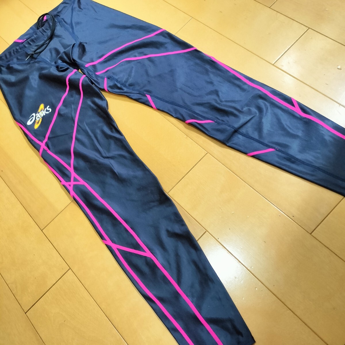 ハイドロSP アシックス 競泳水着 ロングジョン ロングスパッツ M ハイドロSP アシックス 競泳水着 ロングジョン ロングスパッツ M