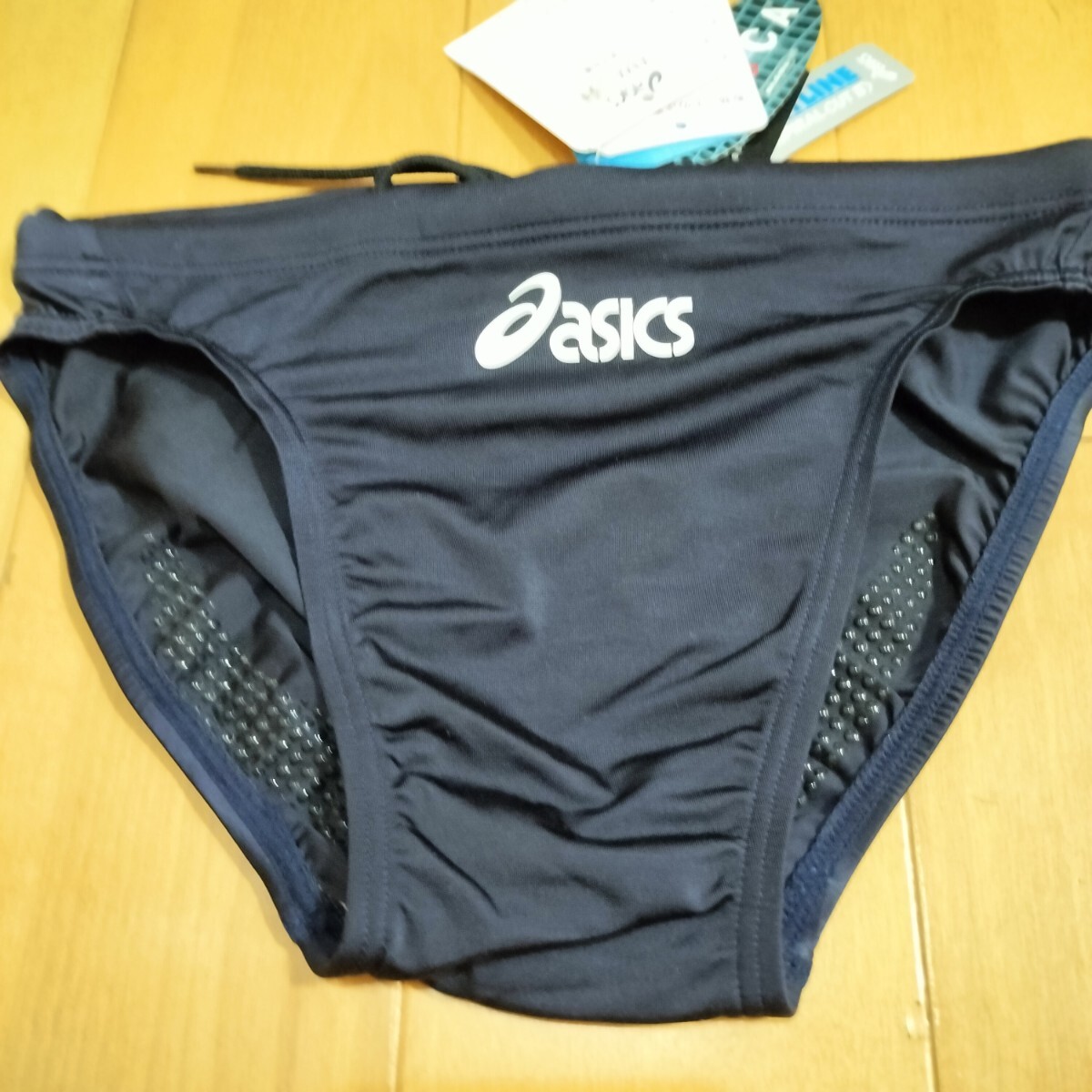 スパイラルカット Dステッカー アシックス 競パン 競泳水着 L スパイラルカット Dステッカー アシックス 競パン 競泳水着 L