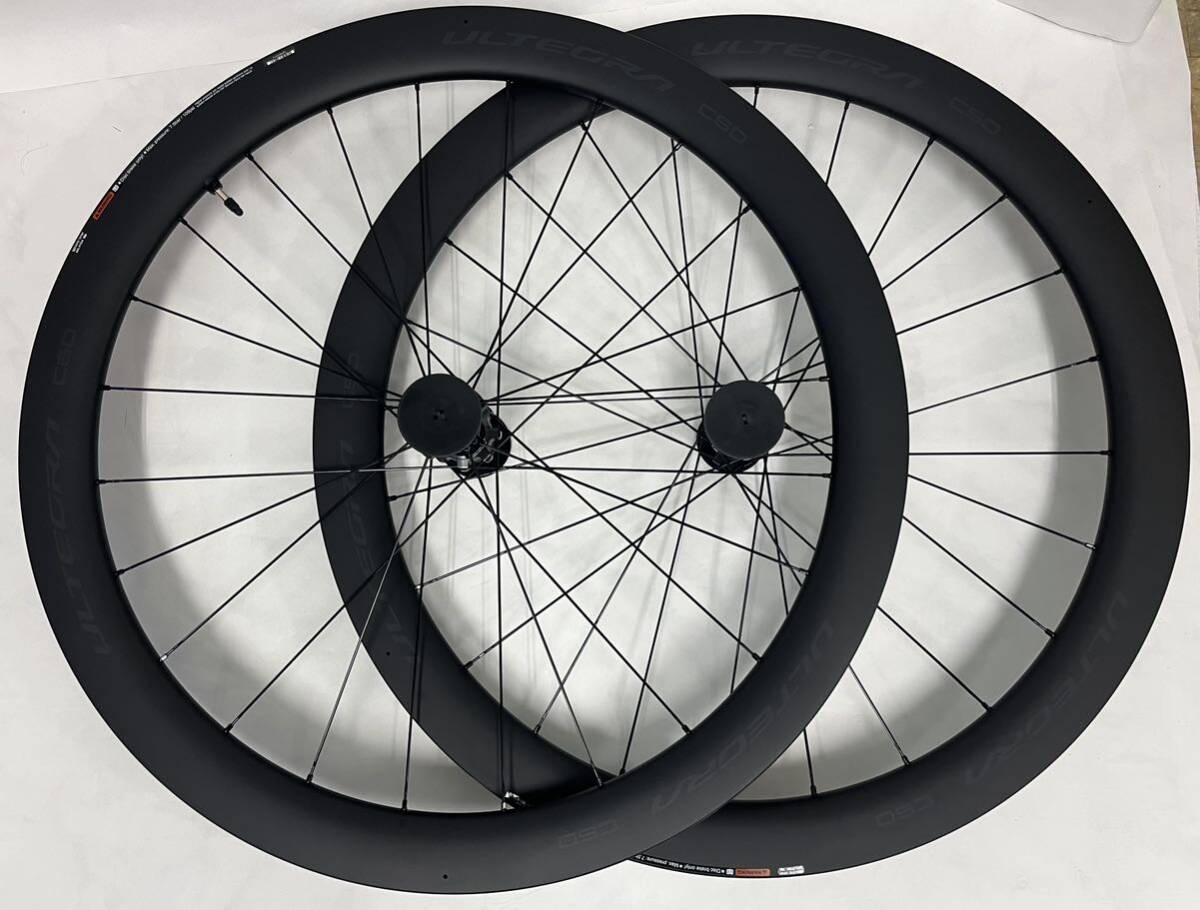 Shimano シマノULTEGRA アルテグラ WH-R8170-C50 ディスクブレーキ用 ホイール 前後セット 未使用