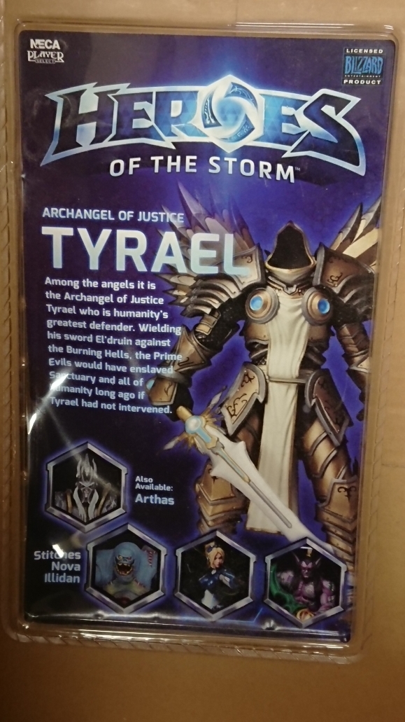 Paypayフリマ 未開封 Neca ヒーローズ オブ ザ ストーム 7インチ ティラエル Heroes Of The Storm Tyrael