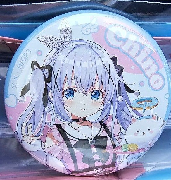 ご注文はうさぎですか 缶バッジ チノ アトレ 秋葉原 ごちうさ ご注文はうさぎですか 缶バッジ チノ アトレ 秋葉原 ごちうさ