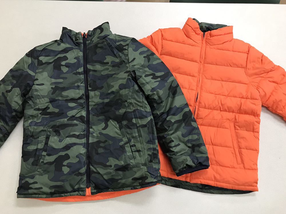 #GAP# new goods #130# down type jacket # reversible # blouson # camouflage # light down type # Gap # good-looking camouflage. #7-2