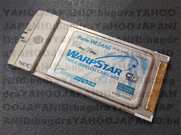 NEC Aterm WL54AG WARPSTAR 無線LANカード WIFI 即決 送料無料_画像1