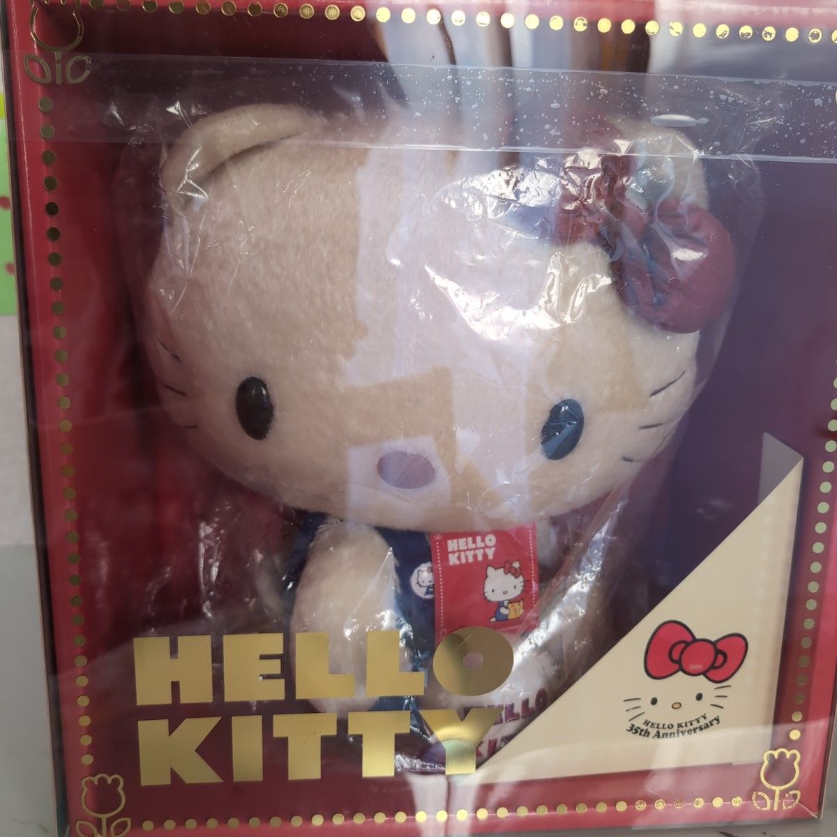 レア】ハローキティクラシックモヘア ぬいぐるみ 2009年製 35 レア】ハローキティクラシックモヘア ぬいぐるみ 2009年製 35