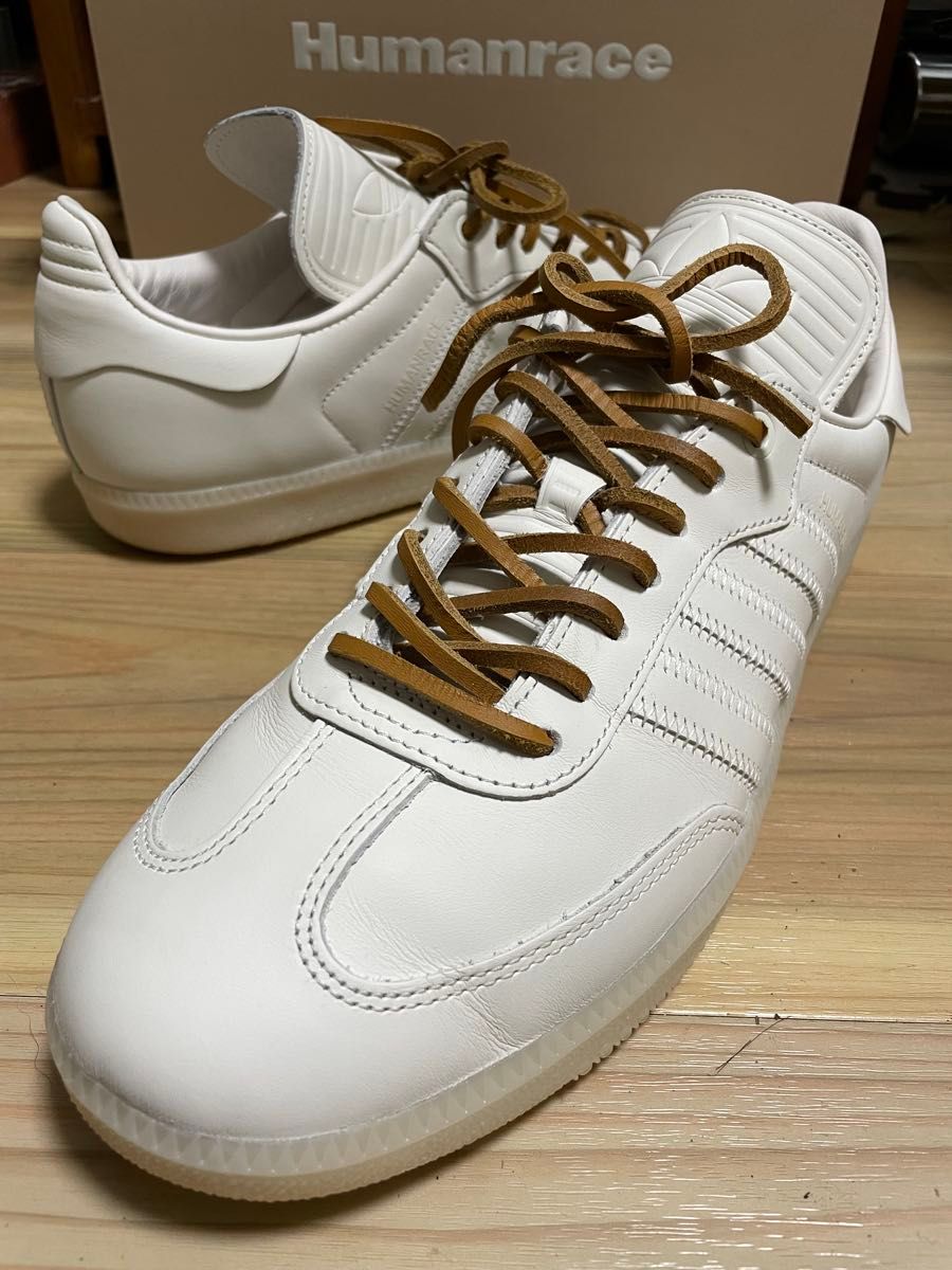 Pharrell Williams × adidas Originals Samba Humanrace "Cloud White