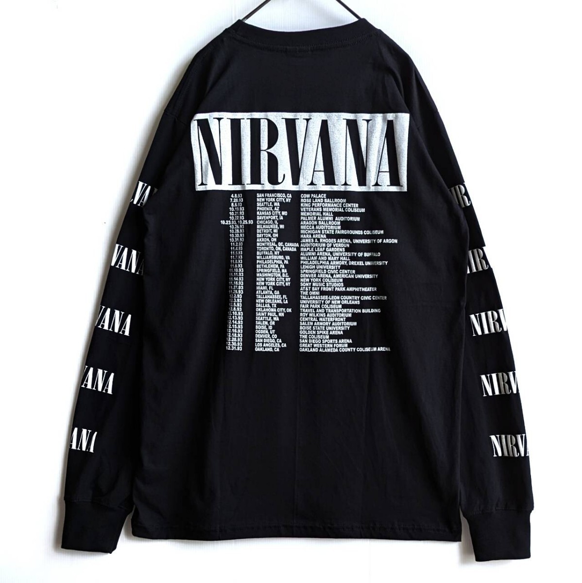 Lサイズ ニルヴァーナ Nirvana カート・コバーン ロンt ロング Lサイズ ニルヴァーナ Nirvana カート・コバーン ロンt ロング