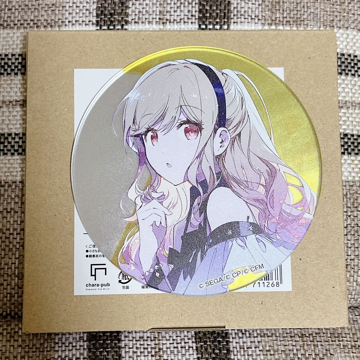 プロセカ Rella 個展 セカイの宝石箱 パブミラー コースター プロセカ Rella 個展 セカイの宝石箱 パブミラー コースター