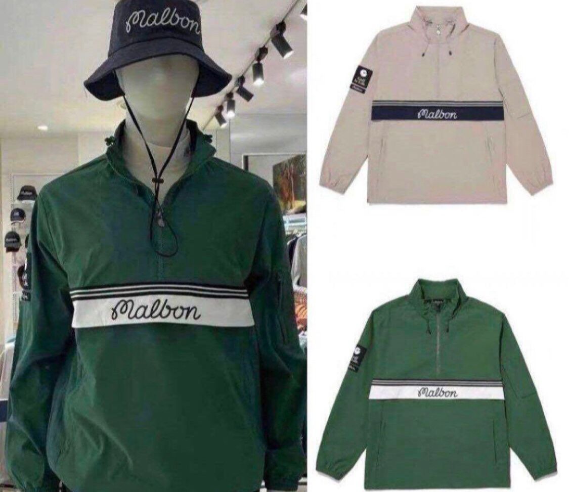 マルボンゴルフ malbon メンズ 長袖 アウター ブルゾン ハーフ マルボンゴルフ malbon メンズ 長袖 アウター ブルゾン ハーフ