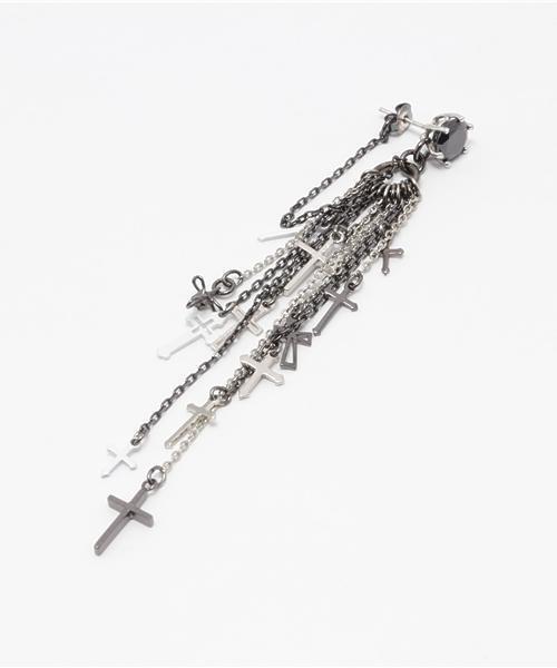 hyde着 gundaのピアス 片耳用 JUNK HEAVEN PI earrings pierced hyde着 gundaのピアス 片耳用 JUNK HEAVEN PI earrings pierced