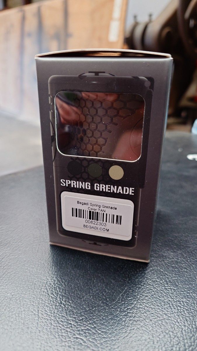 Begadi Airsoft Spring Grenade スプリンググレネード Gen2 タン Begadi Airsoft Spring Grenade スプリンググレネード Gen2 タン