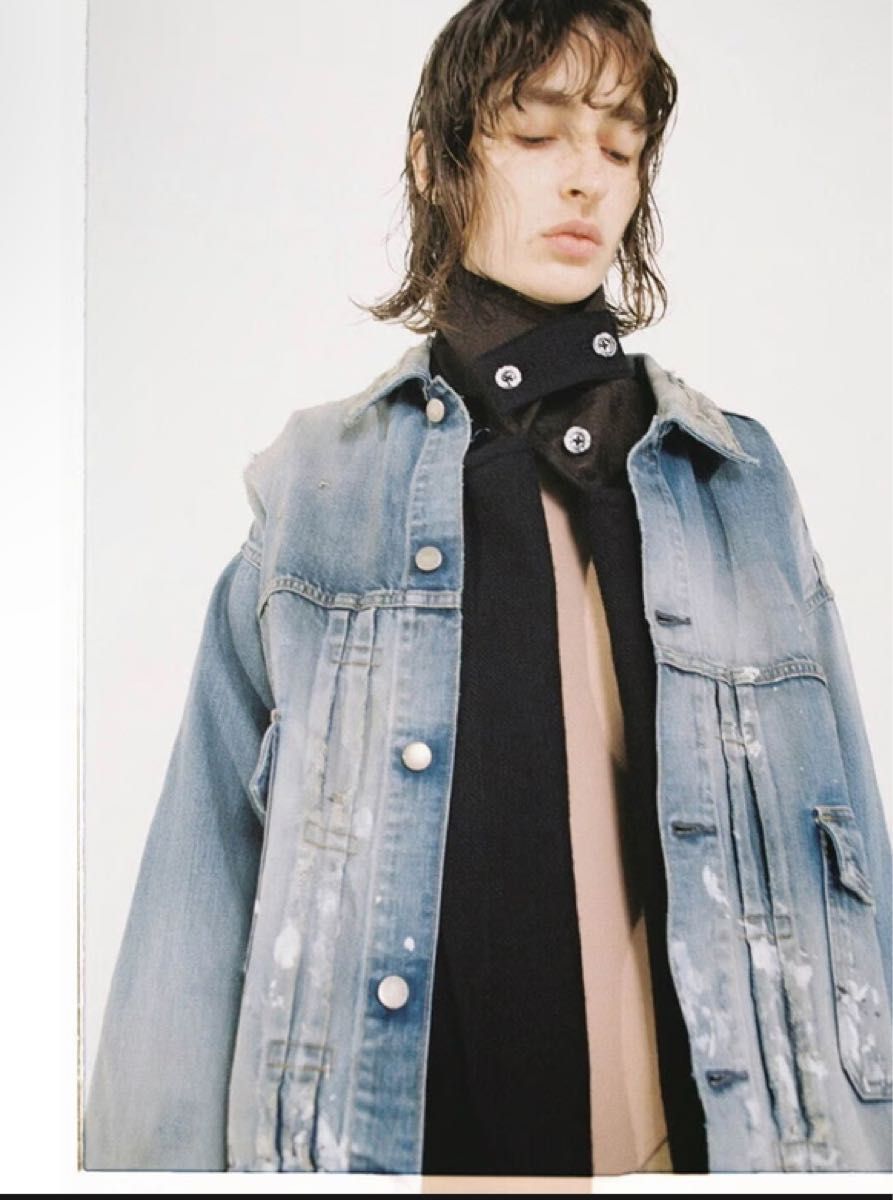 Ancellm アンセルム Damage denim ダメージデニムジャケット Ancellm アンセルム Damage denim ダメージデニムジャケット