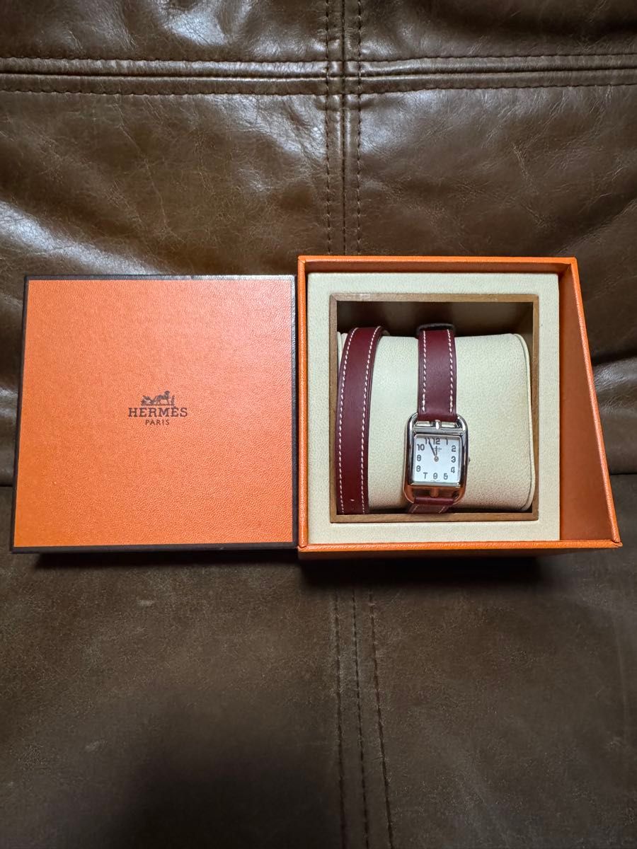 新品未使用】HERMES ケープゴッド アンティーク時計 2003年製 新品未使用】HERMES ケープゴッド アンティーク時計 2003年製
