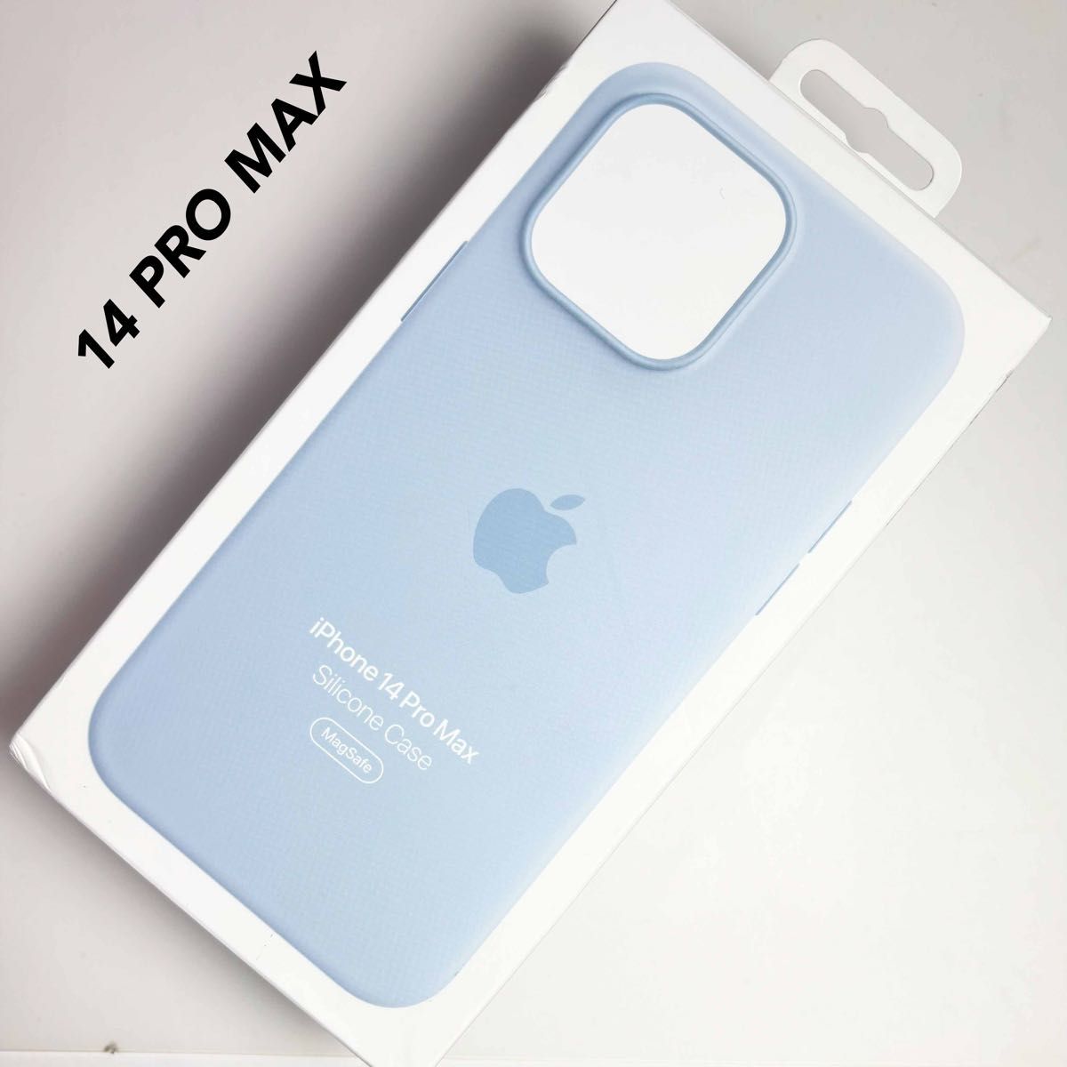 アップル純正 iPhone 14 PRO MAX シリコンケース スカイ MagSafe アップル純正 iPhone 14 PRO MAX シリコンケース スカイ MagSafe