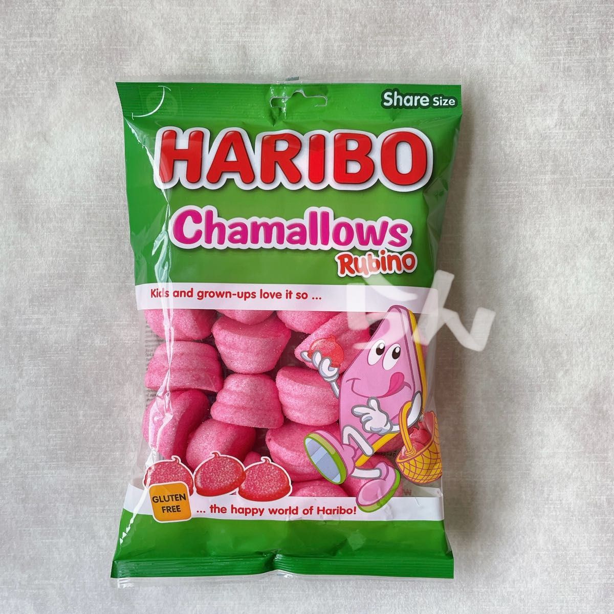 HARIBO【日本未販売】chamallows rubino 175gマシュマロ いちご HARIBO【日本未販売】chamallows rubino 175gマシュマロ いちご