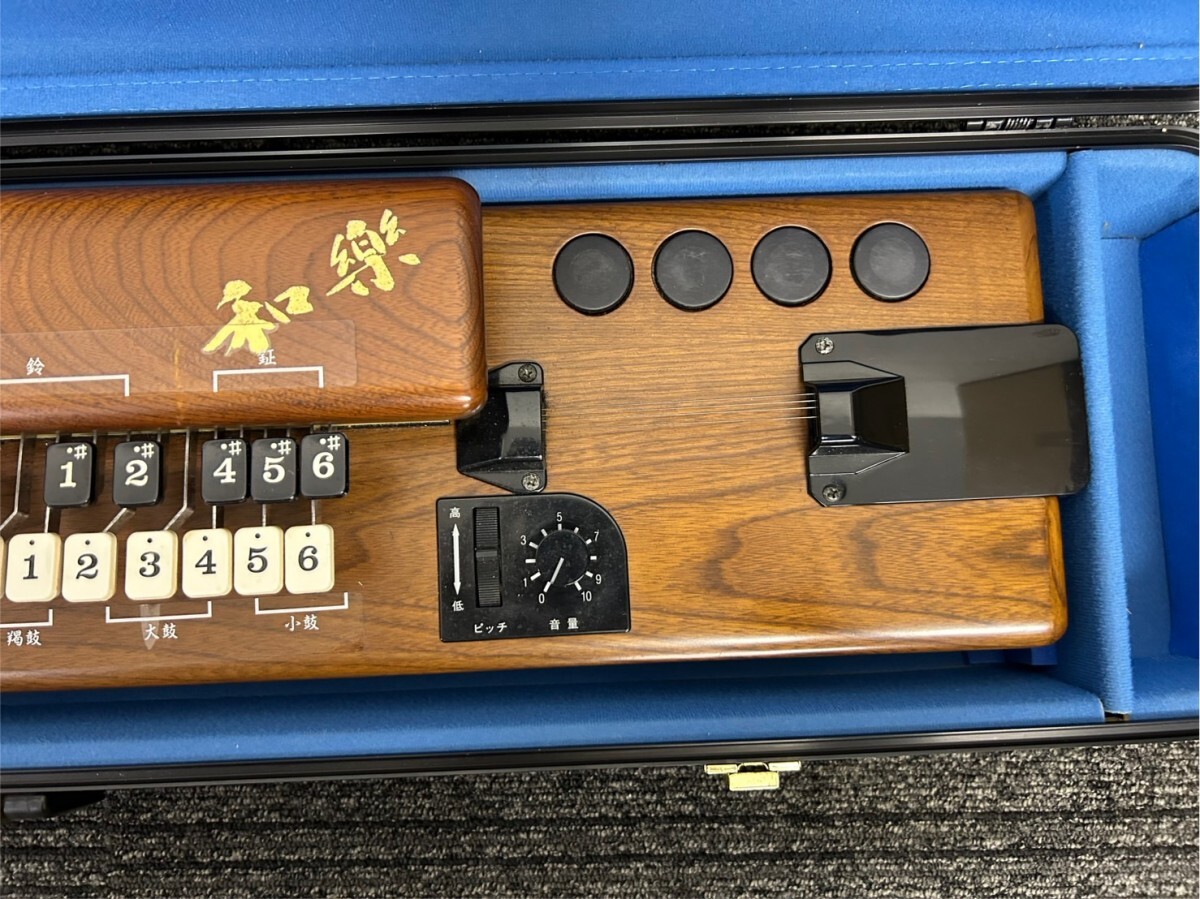 SUZUKI スズキ 電子 大正琴 和楽 TES-100 動作品 SUZUKI 和楽 TES-100 TES100 電子大正琴 (E1155aywyY)