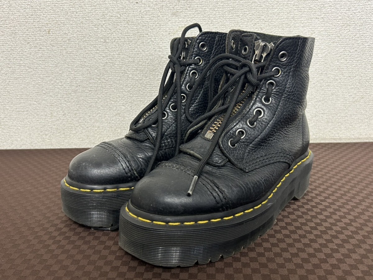 比較的美品 A2 Dr.Martens ドクターマーチン SK05T ブラック 比較的美品 A2 Dr.Martens ドクターマーチン SK05T ブラック