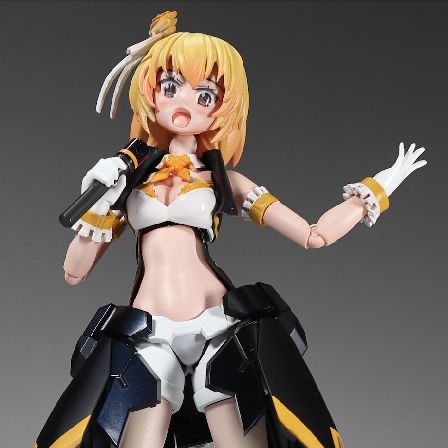 Yahoo!オークション - オリジナル 30MS完成品 改修&塗装済み Yahoo!オークション - オリジナル 30MS完成品 改修&塗装済み