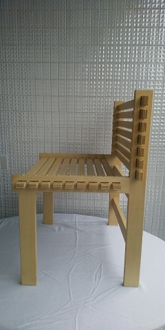 【本物の北欧ビンテージ家具を貴方へ！】NRA社グンナル・アガール・アンデルセンLamella chair【ビンテージ正規極美品】_画像3