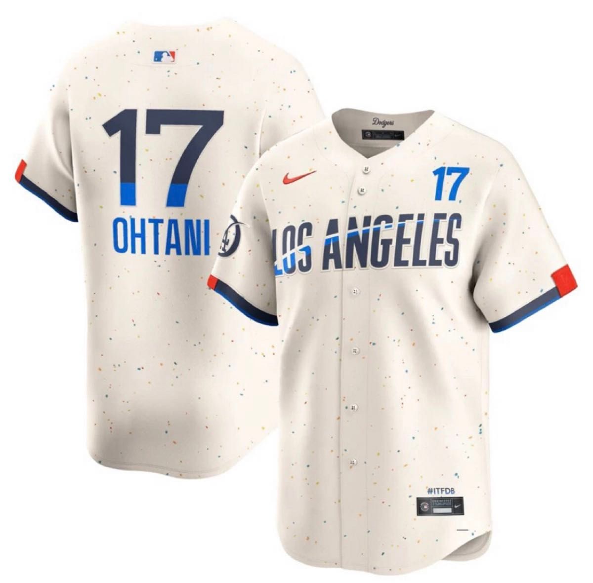 大谷翔平 17番 MLB ロサンゼルス ドジャース シティコネクト 大谷翔平 17番 MLB ロサンゼルス ドジャース シティコネクト