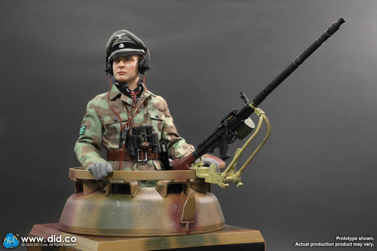 いいスタイル パンターG型 ドイツ軍 WW2 1/6 DID 戦車 機関銃付き MG34 展望塔 G.I.ジョー