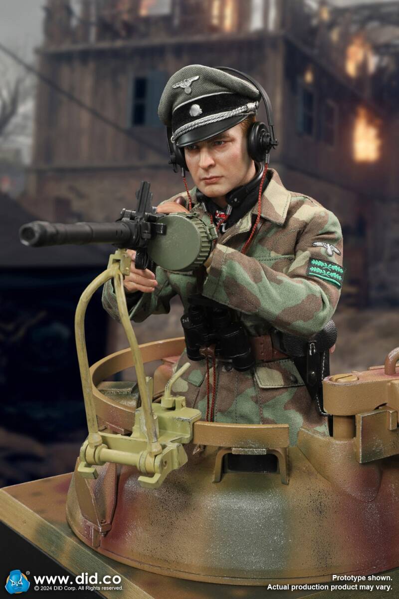 人気 ブランド チェック ドイツ軍 WW2 1/6 DID パンターG型 機関銃付き MG34 展望塔 戦車 G.I.ジョー