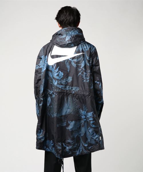 良好品】 新品タグ付き Lサイズ Shield Nike PARKA AOP NSW NIKE 防水