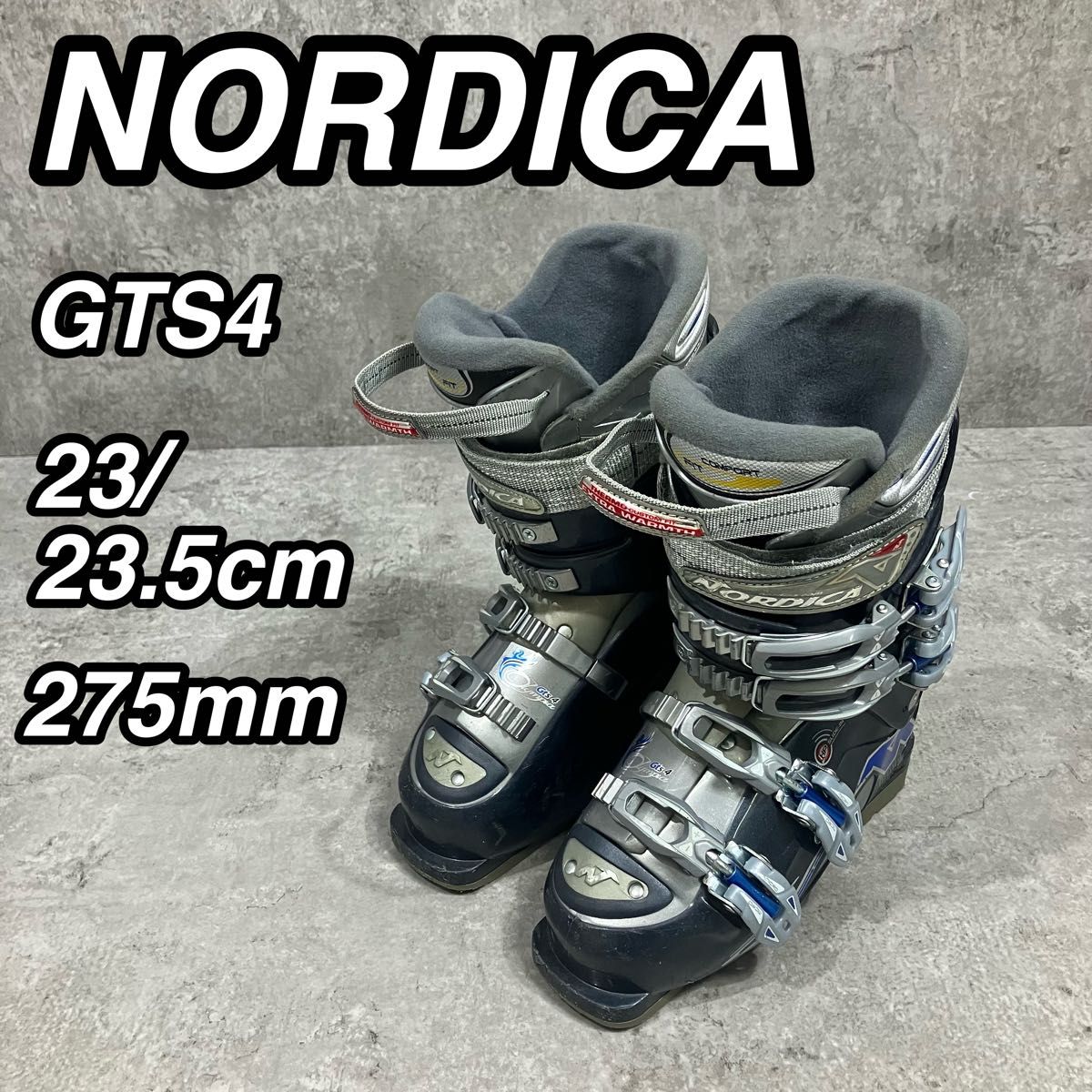 スキーブーツ ノルディカ GTS4 23cm 23 5cm 275mm|Yahoo!フリマ スキーブーツ ノルディカ GTS4 23cm 23 5cm 275mm|Yahoo!フリマ