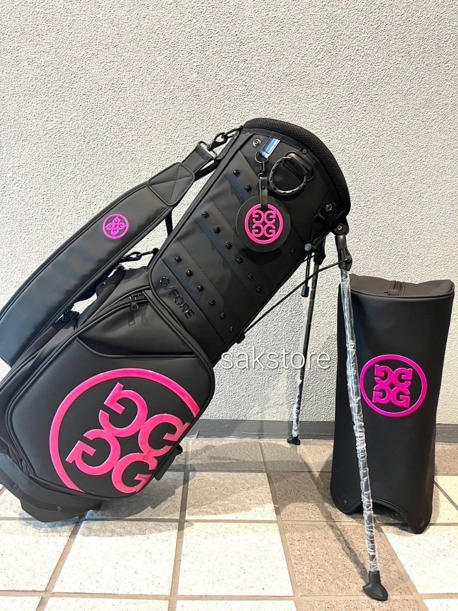 G/Fore ジーフォア キャディバッグ スタンドバッグblackpink G/Fore ジーフォア キャディバッグ スタンドバッグblackpink