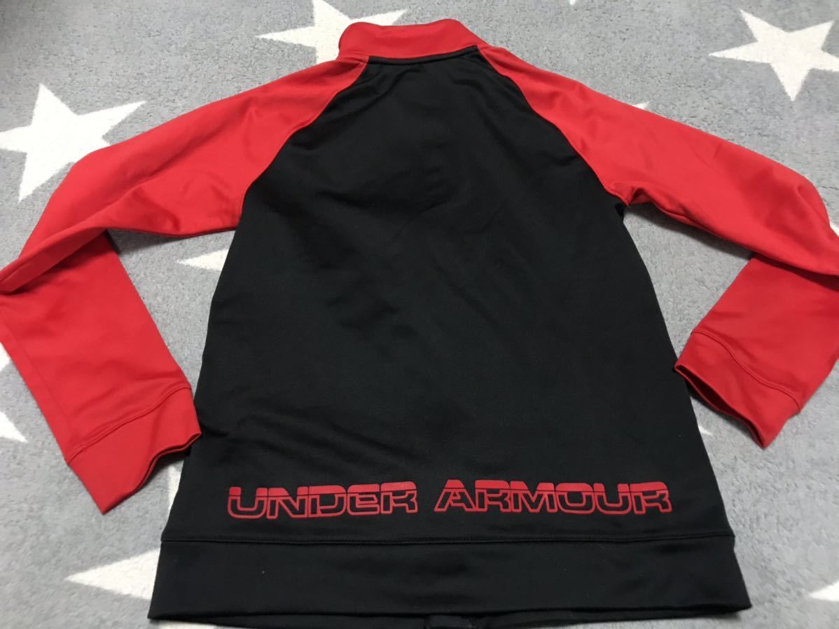  Under Armor YLG jersey on only 