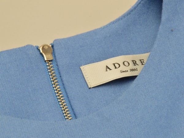 アドーア ADORE 装飾 長袖 プルオーバートップス/カットソー 38サイズ ライトブルー レディース F-L6091_画像5