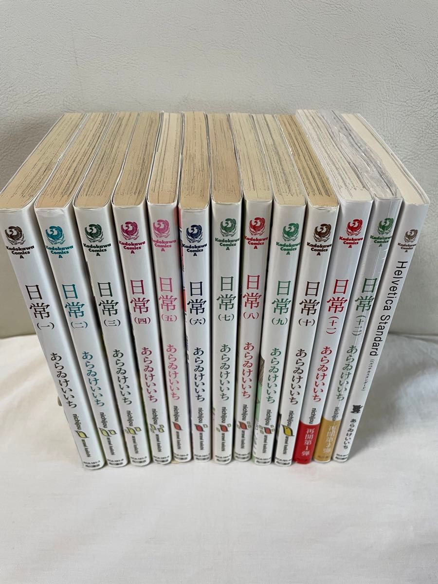 日常 1-12巻 既刊全巻コミックセット セル品 CITY(アニメ化決定 日常 1-12巻 既刊全巻コミックセット セル品 CITY(アニメ化決定