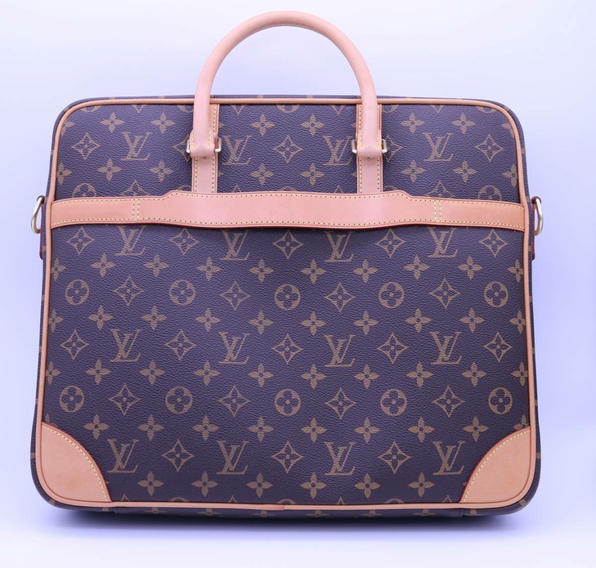 未使用美品　ルイヴィトン LOUIS VUITTON クパチーノ ビジネス バッグ ブリーフケース ショルダー モノグラム メンズ _画像1