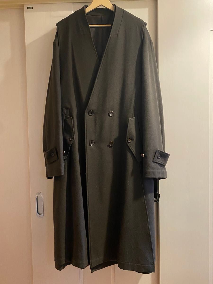 stein 20aw OVERSIZED LINEAR NO COLLAR COAT ライナー ノー stein 20aw OVERSIZED LINEAR NO COLLAR COAT ライナー ノー