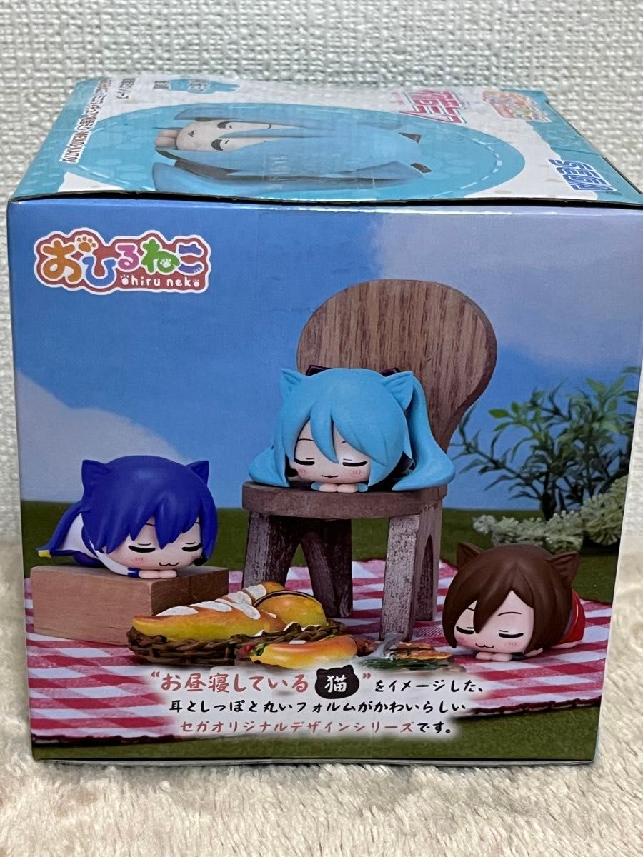 初音ミクシリーズ おひるねこ ミニフィギュア“初音ミク・MEIKO 初音ミクシリーズ おひるねこ ミニフィギュア“初音ミク・MEIKO