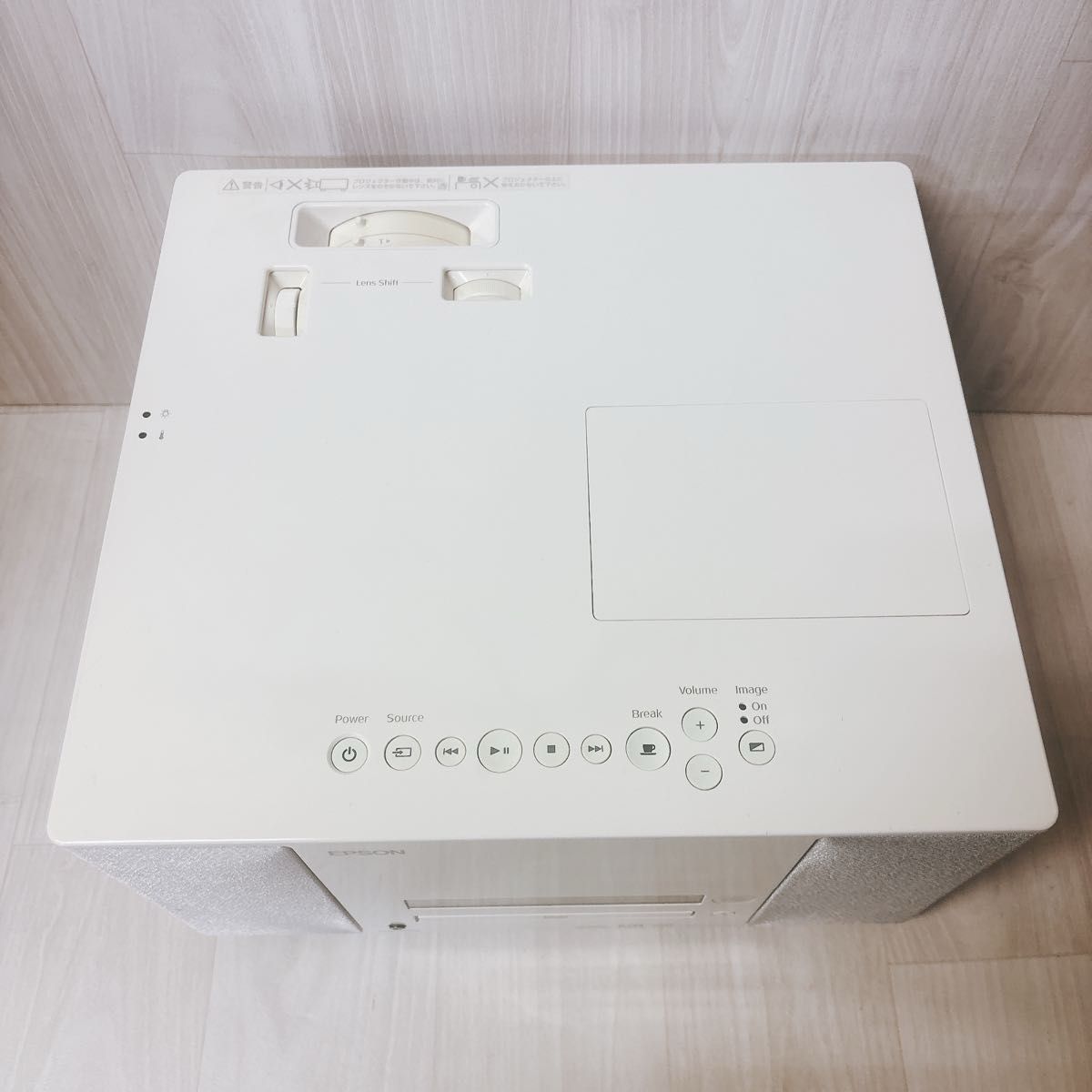 ランプ点灯218h EPSON プロジェクター EMP-TWD3 (DVD一体型 ランプ点灯218h EPSON プロジェクター EMP-TWD3 (DVD一体型