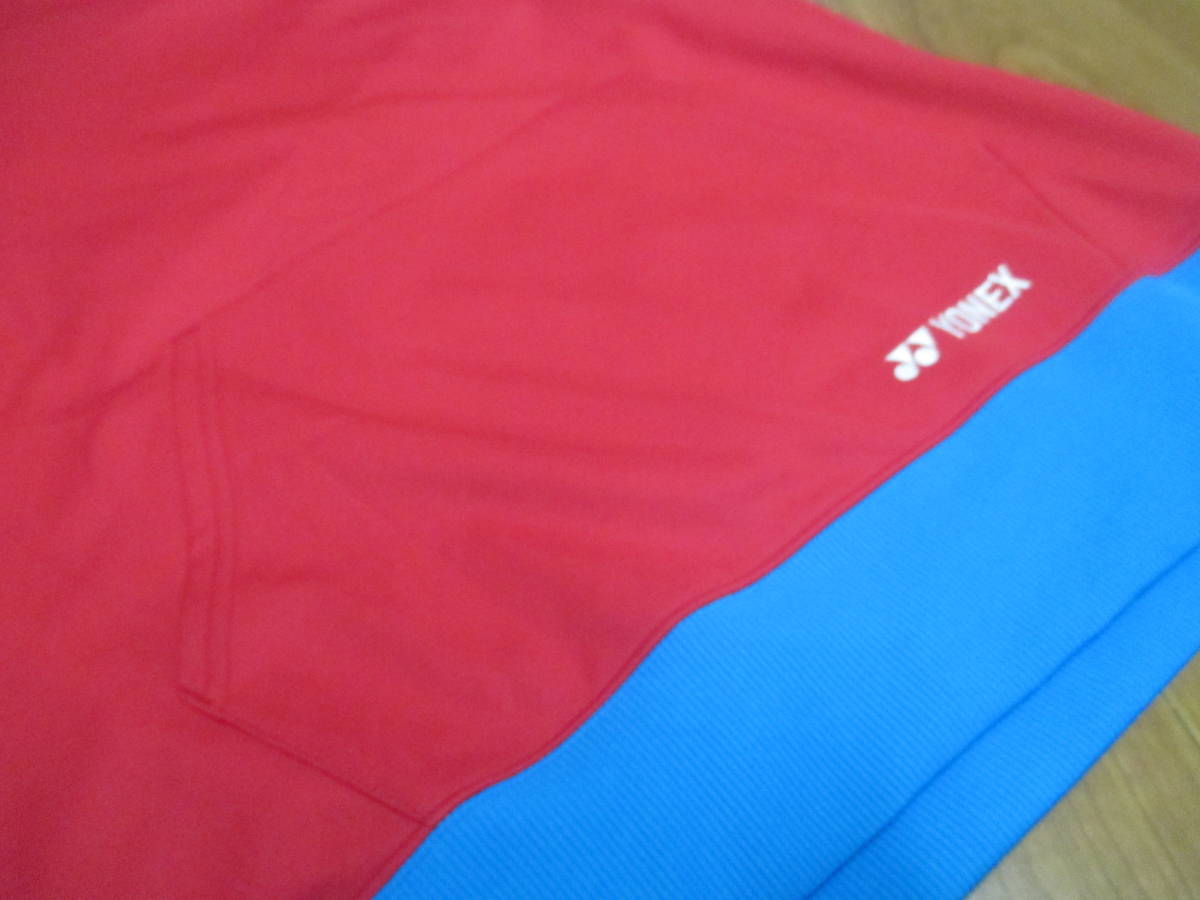 YONEX Yonex reverse side nappy jersey Parker red blue L size 