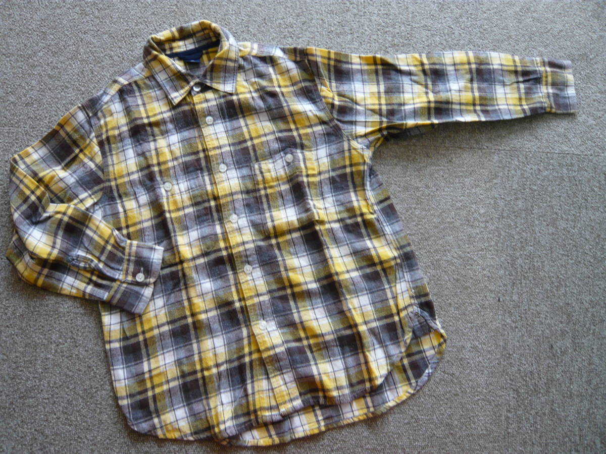GAP KIDS 子供服 チェックシャツ 130 ギャップキッズ - トップス(その他)