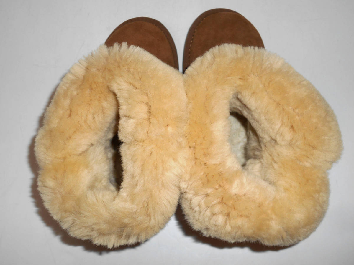  genuine article * UGG UGG 5803 Bayley button mouton boots Brown US5 22cm (2Bo is 