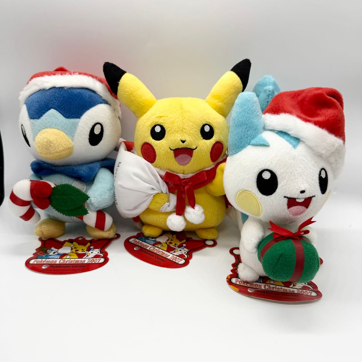 希少 ポケモンセンター クリスマス 2007年 ぬいぐるみセット 希少 ポケモンセンター クリスマス 2007年 ぬいぐるみセット