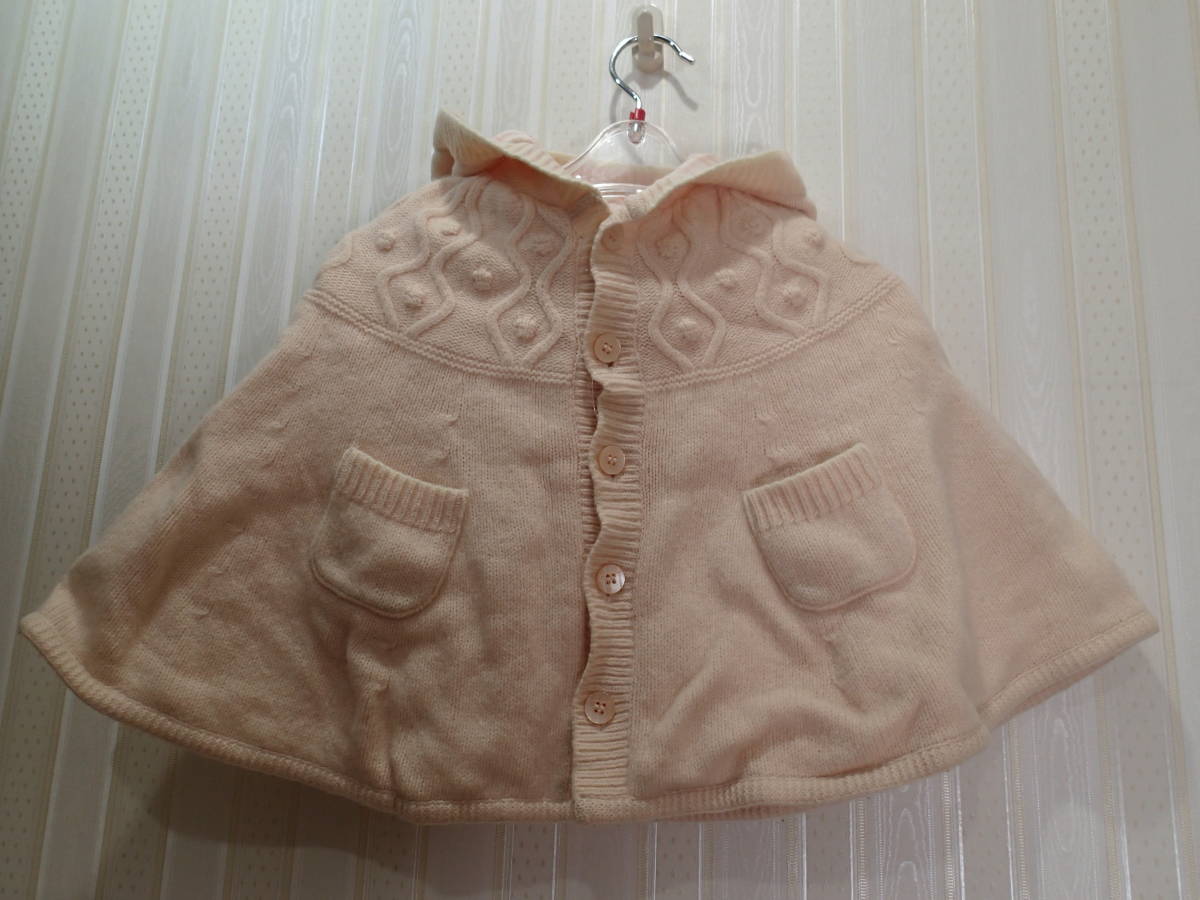 ★ Burberry/Burberry Baby Бесплатный размер ★ Bonbon Food Poncho/Thriet Cape T1221