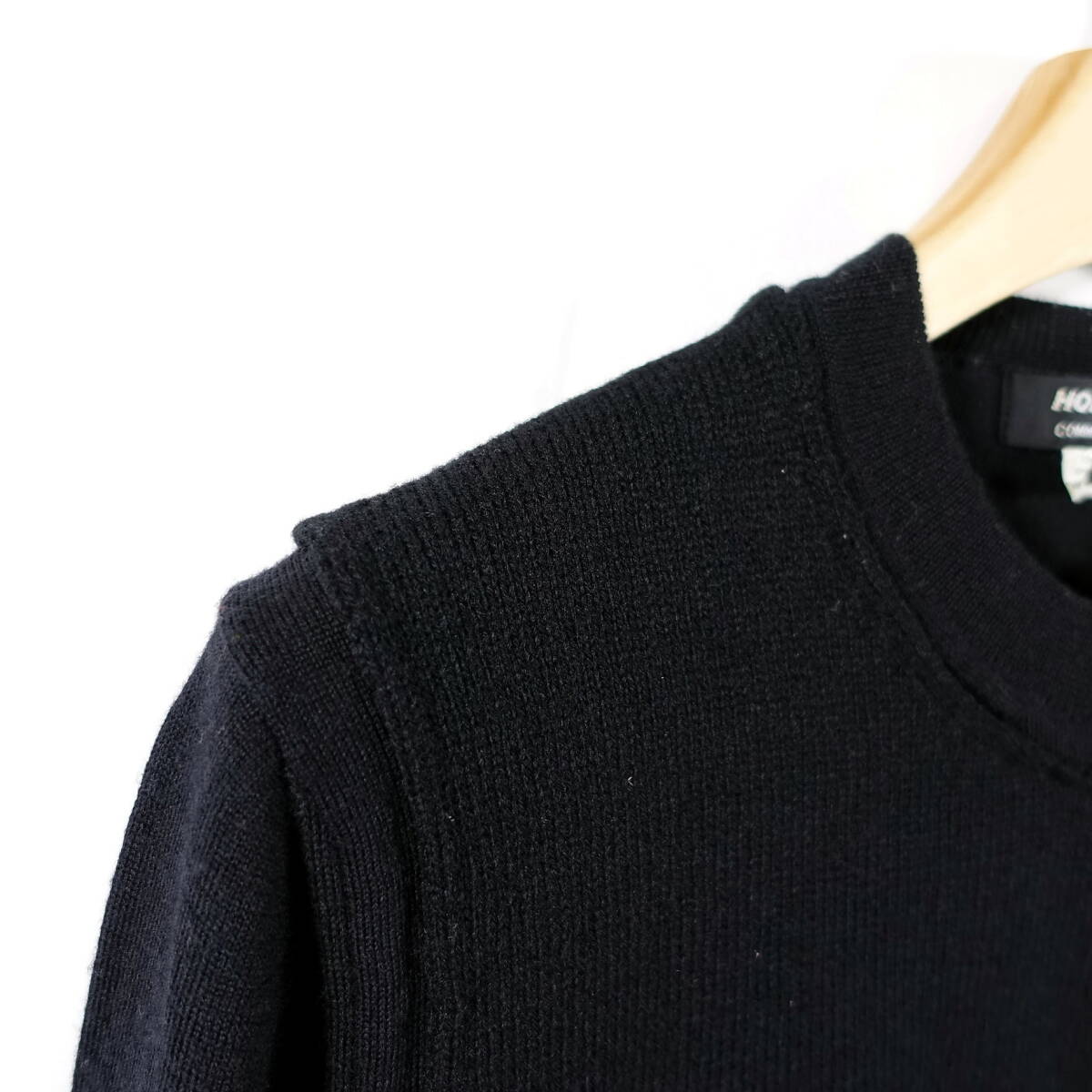 良品】コムデギャルソンオムドゥ 編み違い切替ニット COMME des 良品】コムデギャルソンオムドゥ 編み違い切替ニット COMME des