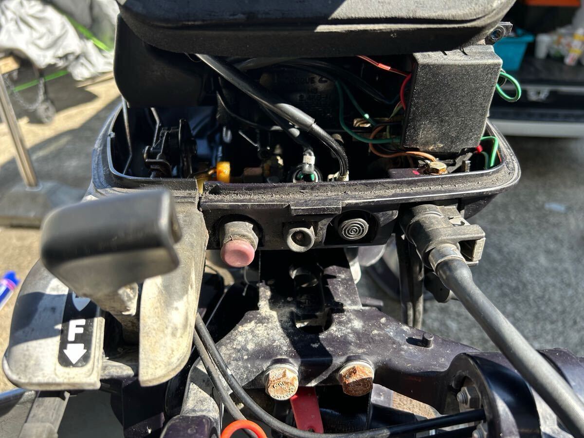 トーハツ TOHATSU 20馬力 船外機 セル付 MFS20D(3BJ) 27年2月 トーハツ TOHATSU 20馬力 船外機 セル付 MFS20D(3BJ) 27年2月